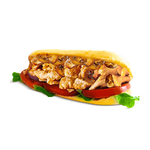 Sandwich brochettes de poulet