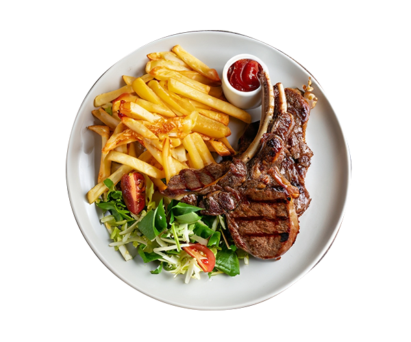Assiette Cotelette